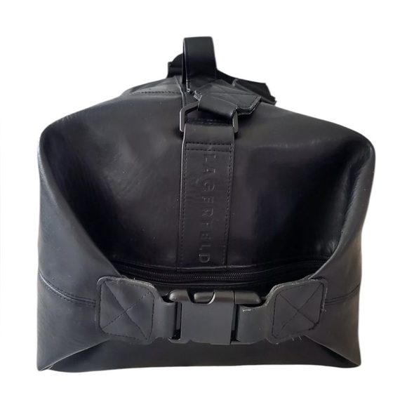 Karl lagerfeld leather black duffle bag - Picture 5 of 5
